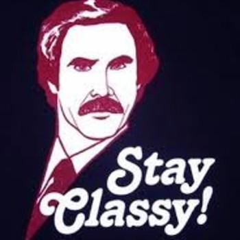 "Stay classy, San Diego!"